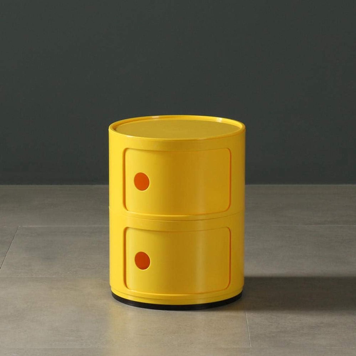 Children's console Scandinavian children's table simple and modern cabinet round bedroom creative Secondo Piano Giallo - ShopVlot