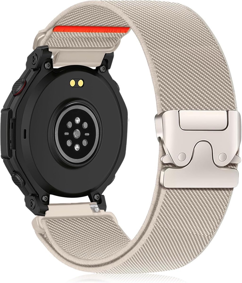22mm Nylon Braided Strap Compatible with Amazfit T-Rex 3 Pro 48mm/Amazfit Balance 2/Bip 6/Balance/Bip 5/Cheetah - ShopVlot