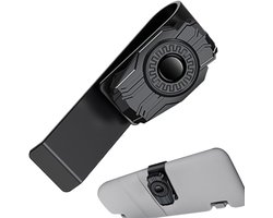 Zonneklep Organizer - Brillenhouder Clip - Auto Interieur - Universele Pasvorm - Compact Ontwerp - Zwart
