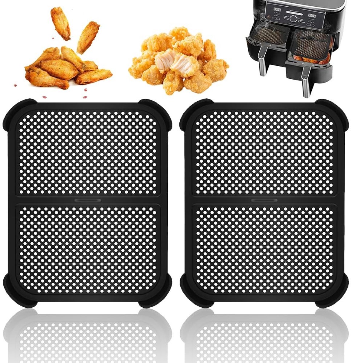 Dailygoods- Spatbescherming Effectieve Bescherming Airfryer