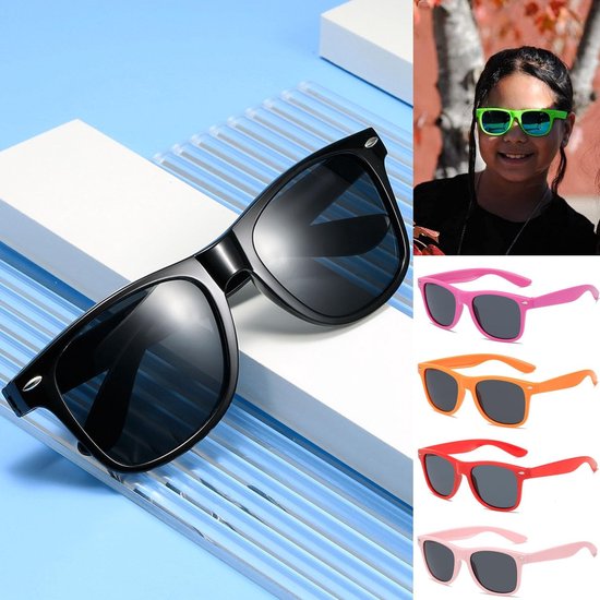 Dailygoods- Zonnebril Kind - Gepolariseerd - UV400-bescherming - Lichtgewicht - Flexibel Siliconen Frame - Krasbestendig - Kinderen Zonnebril van Dailygoods — afbeelding 3