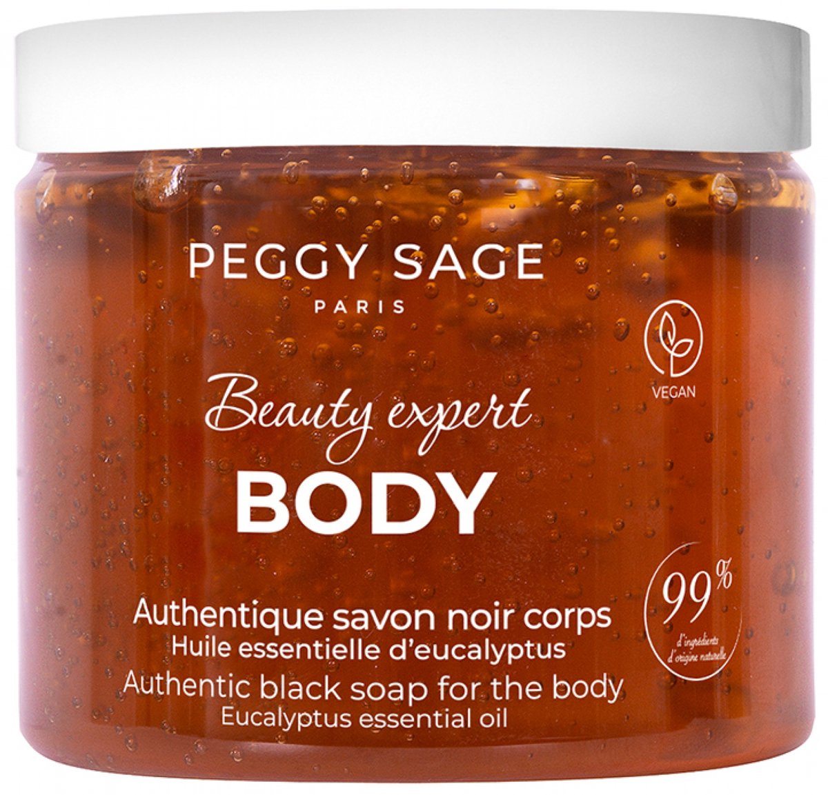 Peggy Sage Beauty Expert Body Authentique Zwarte Zeep voor het lichaam 190 g