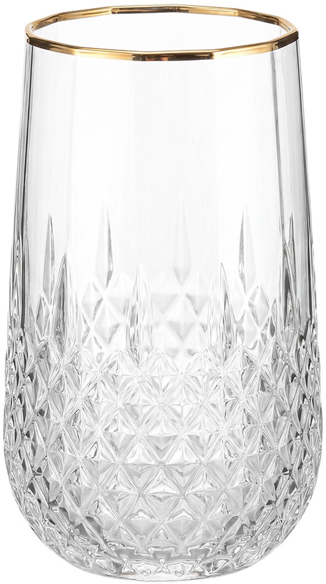 Clayre & Eef Waterglas 350 ML Transparant Glas