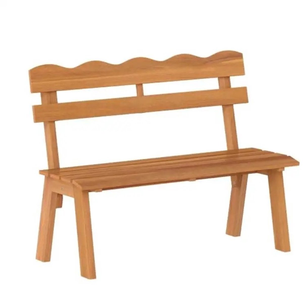 Dailygoods Tuinbank van acaciahout voor buitengebruik met een draagvermogen van 800 lbs