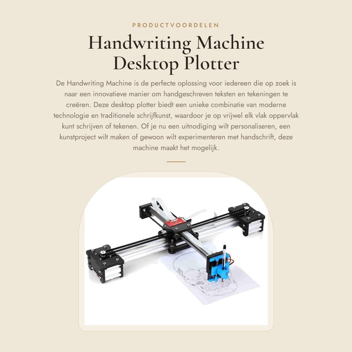 Dailygoods - Handwriting Machine - Desktop Plotter - Handgeschreven Teksten - Creatieve Tekeningen - Innovatieve Technologie - Ideaal voor Thuisgebrui...