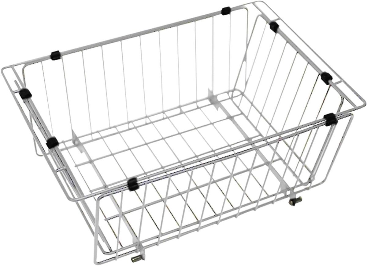Klapmand Camping - Opbergmand - Outdoor Opslag - Modulair Ontwerp - 5.7 x 32.4 x 5.7 cm - Zilver