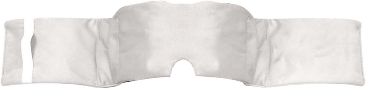 Slaapmasker - Oogmasker - Ontspanning - Dubbele textuur comfort - 69 x 12 cm - Zwart