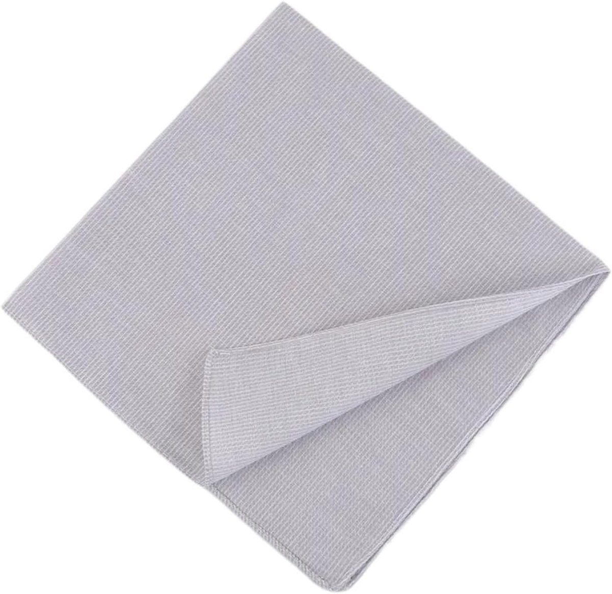 Herenzakdoeken Katoen - Zakdoek Heren - Formeel Gebruik - Zacht Absorberend - 40x40 cm 12 stuks - Wit
