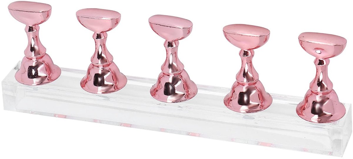 Dailygoods- Nagelhouder Duurzaam - Displaystandaard - Oefenen - Weergeven - Geschikt voor Thuisgebruik - Magneetbasis - Comfortabel en Stabiel - Nagelstandaard