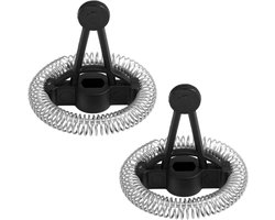 Melkopschuimer Accessoires - Opschuimer Deel - Koffie Maken - Snel Rijk Schuim - 2 Stuks - Meerkleurig