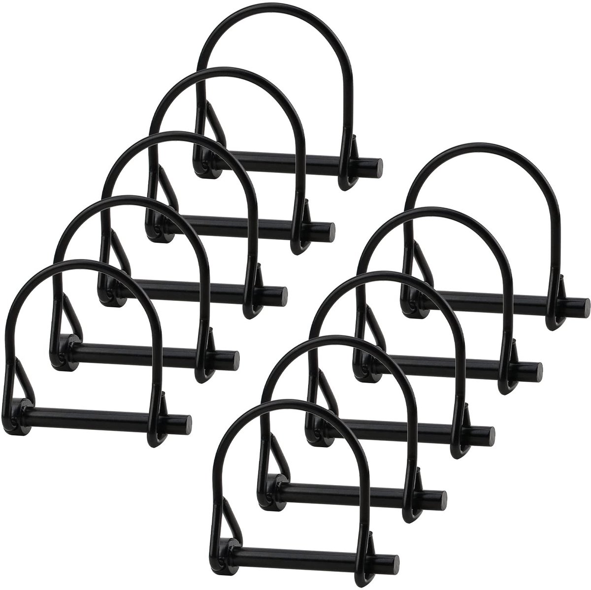 Dailygoods- Draadslotstift 52 mm - 10 Stuks - Koolstofstaal