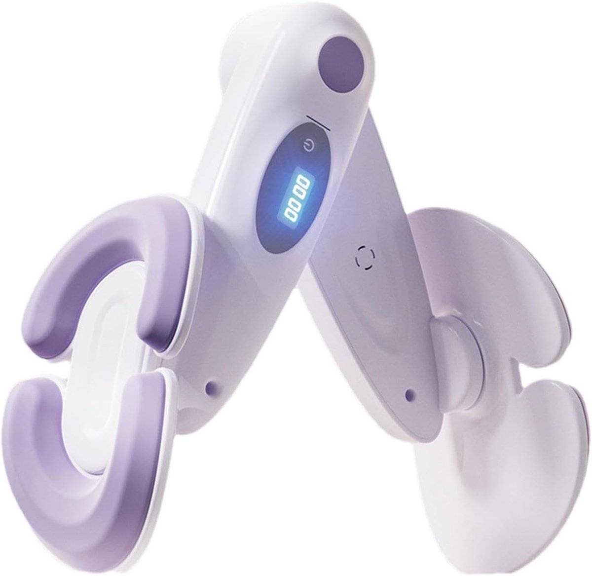 Bekkenbodem Trainer - Digitale Clip - Spierversteviging Benen - Intelligente Tellers - Compact Ontwerp - Paars