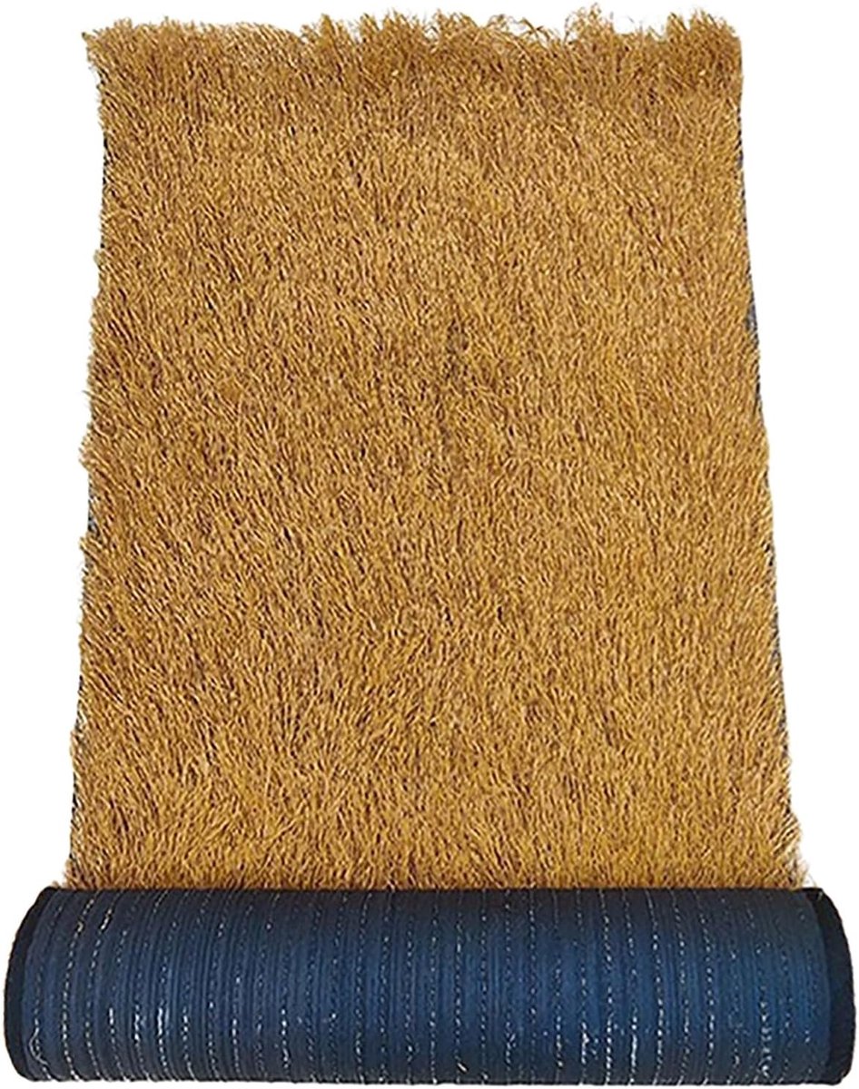 Kunststro rol - Nep riet - Terras decoreren - Waterdichte basis - 1 x 7 m - Natuurlijk