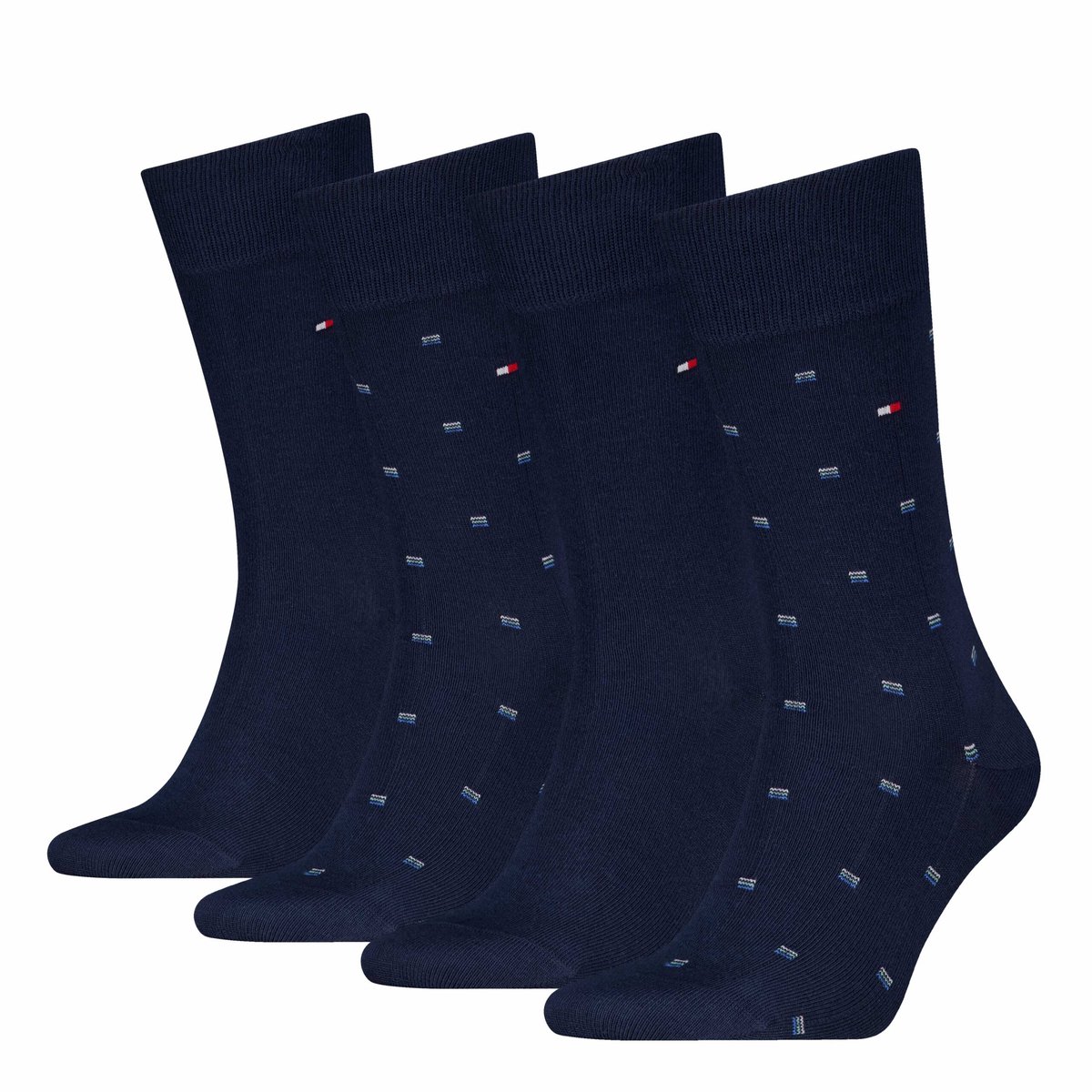 Tommy Hilfiger Herensokken 4-pack Navy