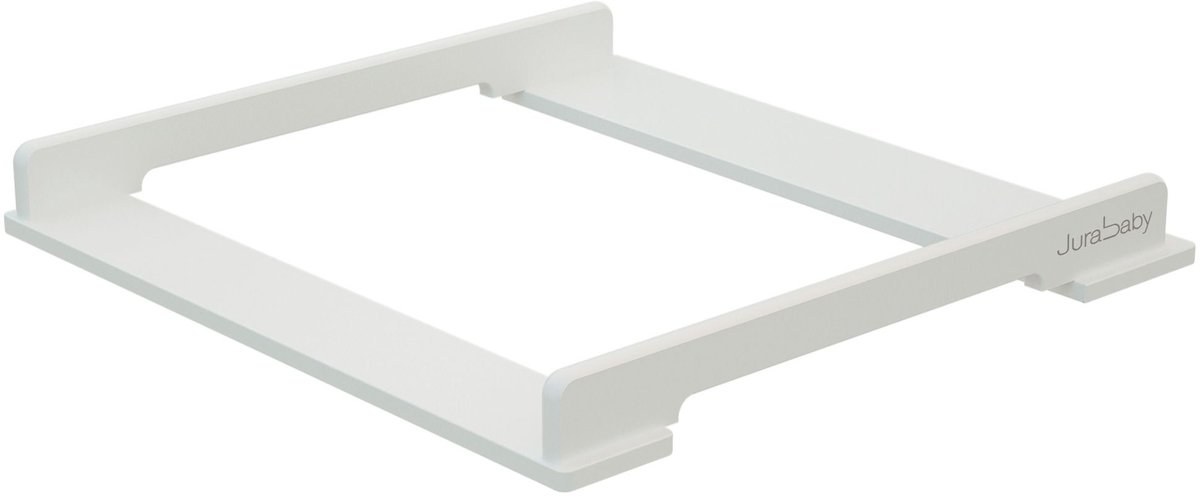 JURABABY - KIRA 70cm Universele Houten Aankleedtafel voor Babycommode - Wit