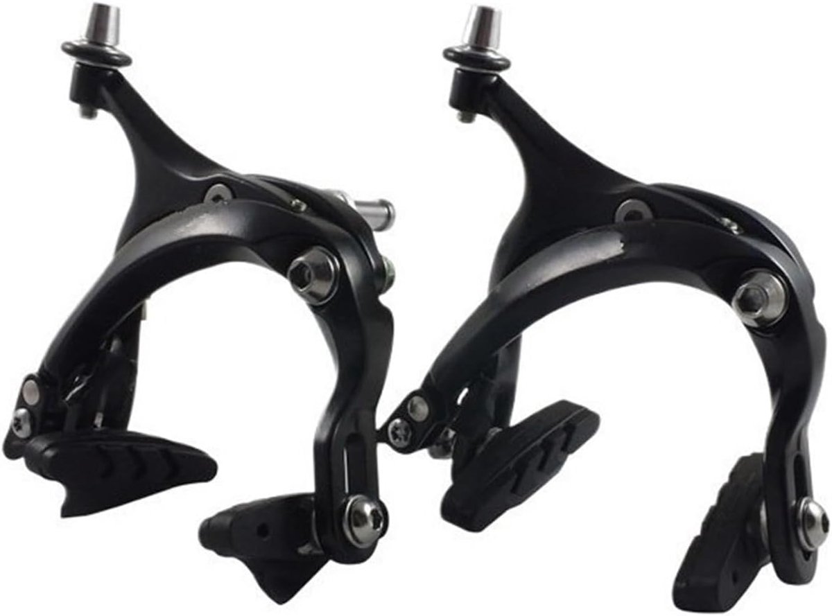 Fiets Remmen - C Remklauw - Racefiets Gebruik - Gladde Wand - 55-72mm - Zwart