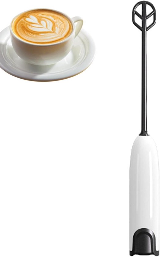 Elektrische Mixer - Handmixer Garde - Keuken Assistent - Compact Ontwerp - 45x45x45 mm - Wit — afbeelding 5