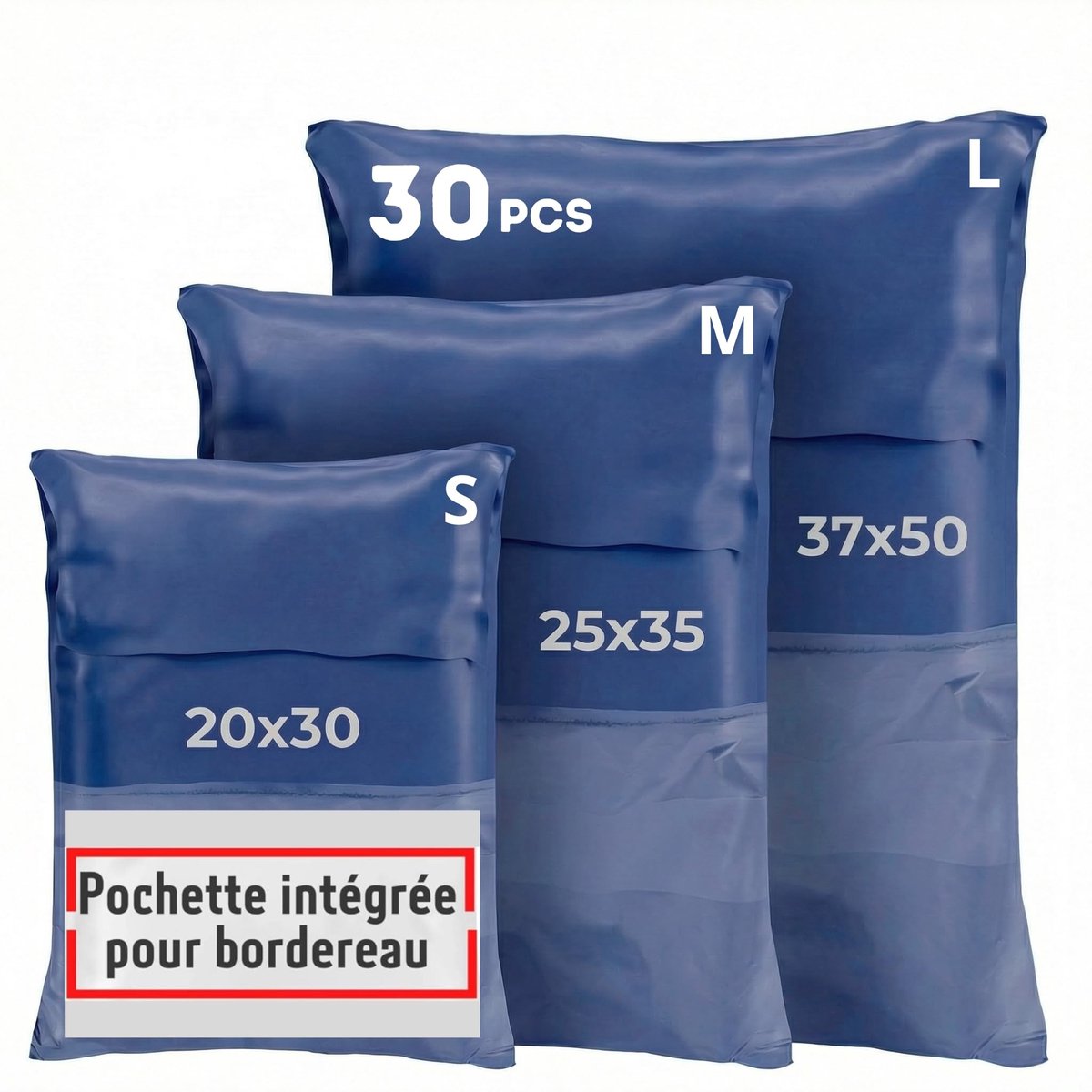 Dailygoods- Verzendzakken Duurzaam - Verzendzakken voor Kleding - Verzendzakken XL - Verzendzakken Zelfklevend - Verzendzakken Ondoorzichtig - 30 Stuks - Verzendenveloppen