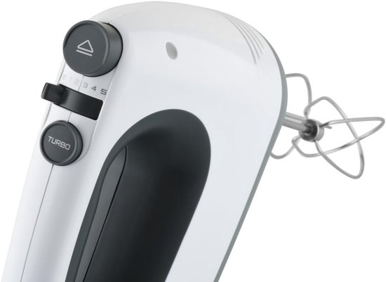 Handmixer met Kom - Keukenmixer Klopper - Beslag Maken - Met Roterende Kom - 3.6 Liter - Wit — afbeelding 5