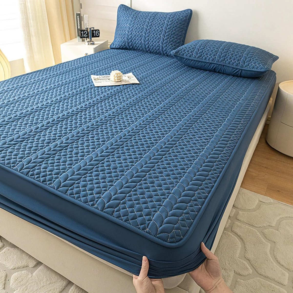 Waterdichte matrasbeschermer - Hoeslaken beschermer - Bed beschermen - Extra diepe zakken 
