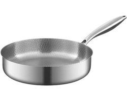 Koekenpan Titanium - Koekenpan Koekenpan - Snel Koken - Krasbestendige Anti-aanbaklaag - 20 cm -…