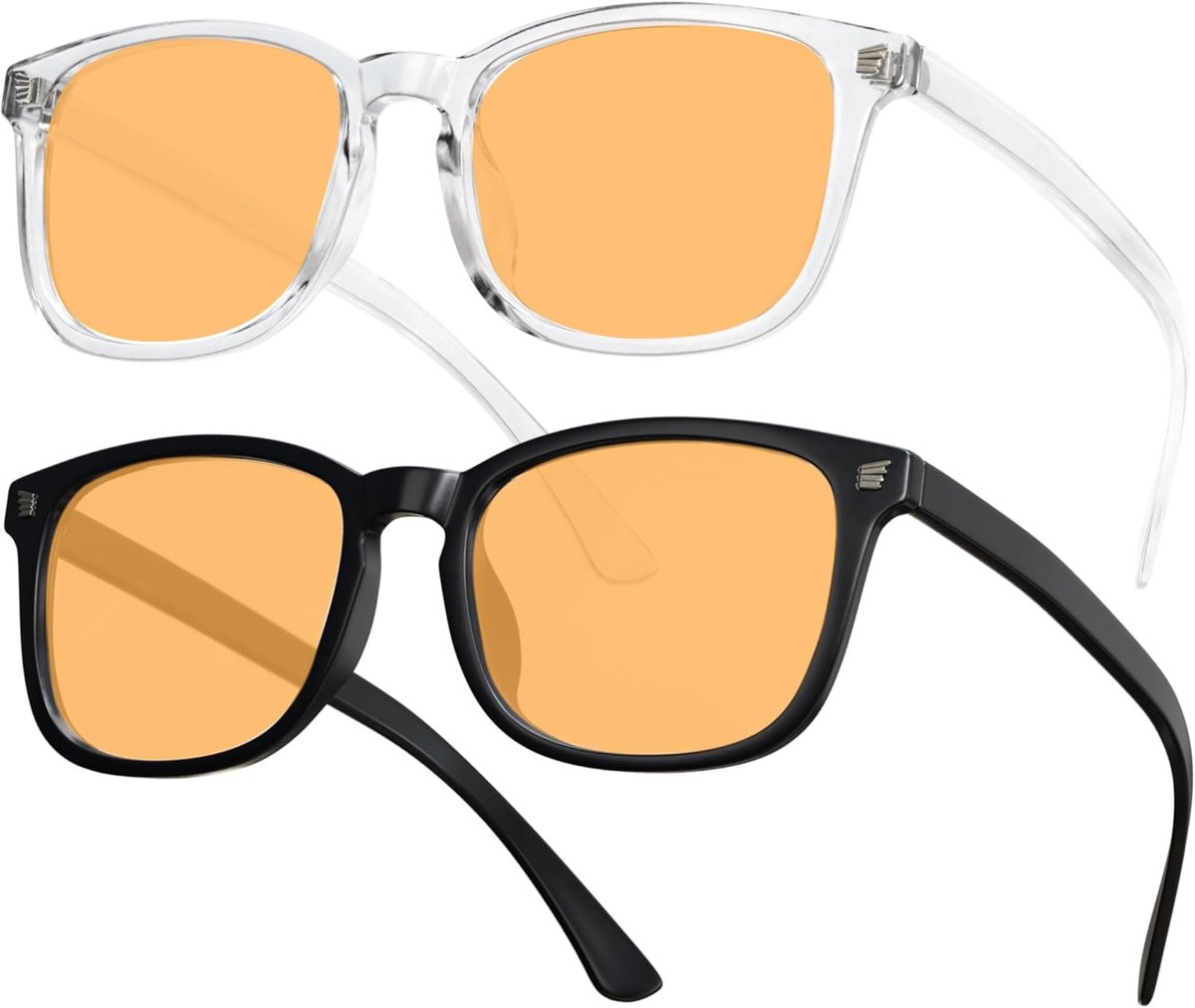 Blauw Licht Bril - Computer Bril - Scherm Comfort - Lichtgewicht TR90 Frame - 17.91 x 8.1 cm - Transparant