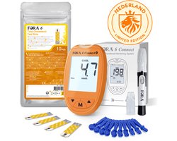 FORA 6 Connect Cholesterolmeter - Speciale Editie (Oranje)