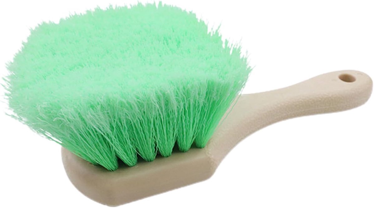 Autowielen Borstel - Velgen Reiniger - Auto Wassen - Krasvrije Reiniging - 23 x 10.8 x 8.6 cm - Groen