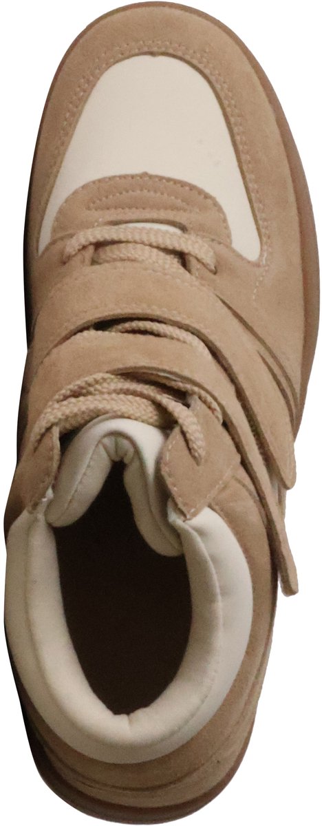 Hoge sneakers met klittenband