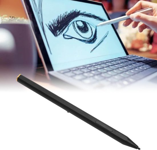 Dailygoods - Styluspen met Magnetische MPP 2.0 Technologie (Zilver/Zwart) — afbeelding 3