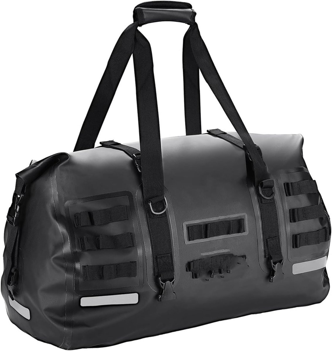 Motorfiets Bagagekoffer - Reistas Motor - Motor Reizen - Waterdichte Sluiting - 50L Capaciteit - Zwart
