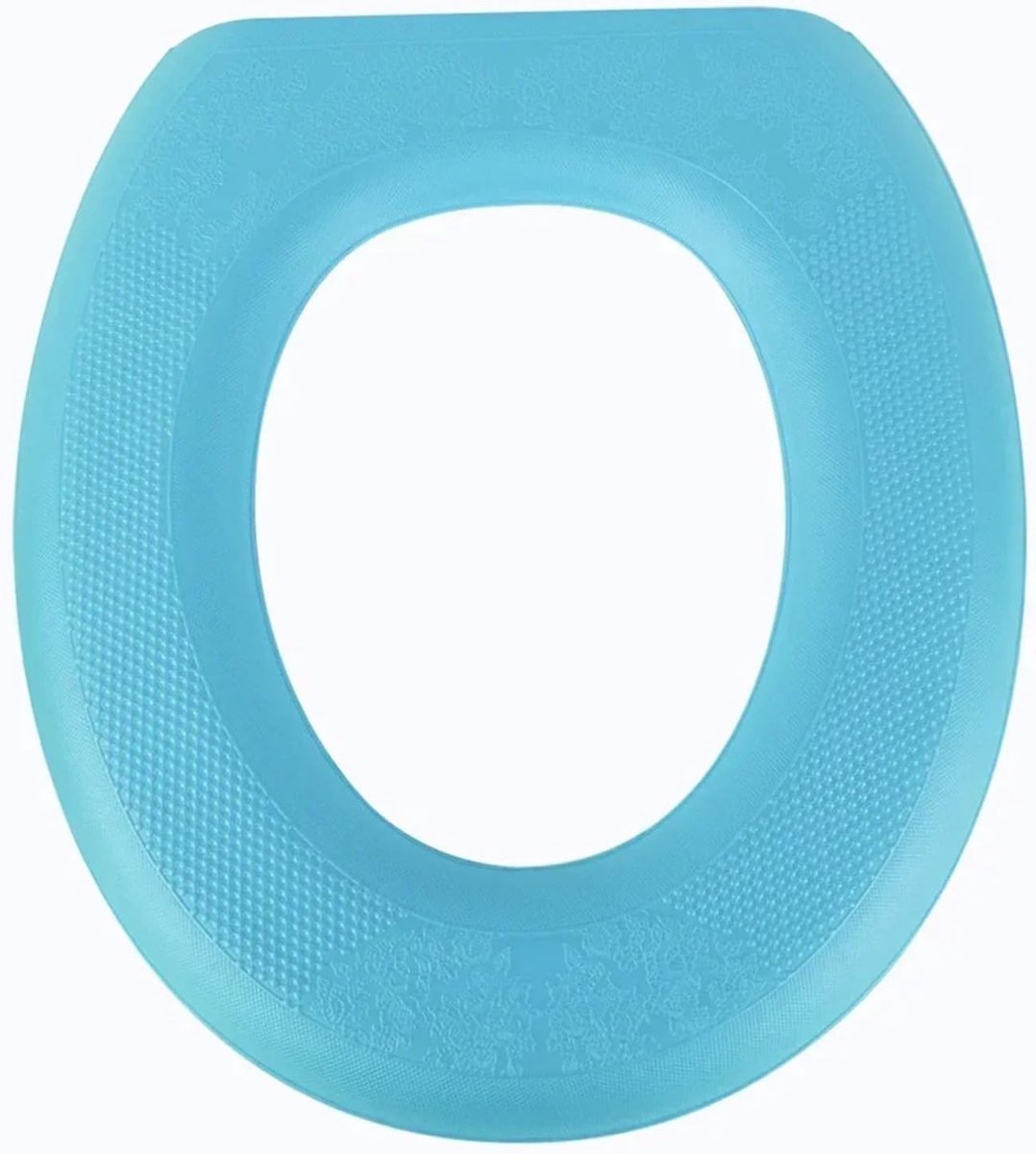 Toiletbrilhoezen - Kleverige mat - Hygiënisch Werken - Waterdicht en Sneldrogend - 38x41cm - Blauw