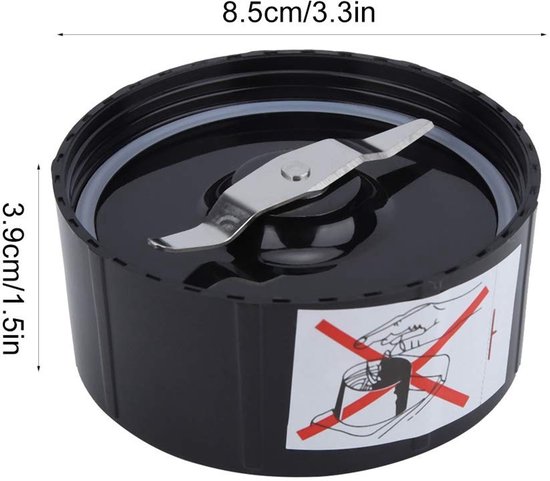 Dailygoods - Juicer Mes Houder - Vervangingsonderdeel - Roestvrij staal - Extractor Blade - Geschikt voor juicers - Accessoire voor blenders van Dailygoods — afbeelding 2