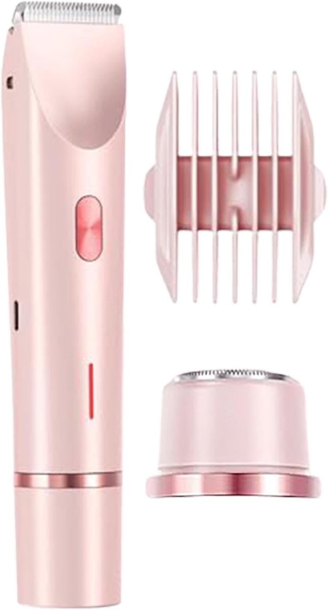 Dames Scheerapparaat - Draagbaar Ontharen - Reizen en Verzorging - Waterdicht Ergonomisch - 16.7 cm Hoog - Roze Blauw Paars