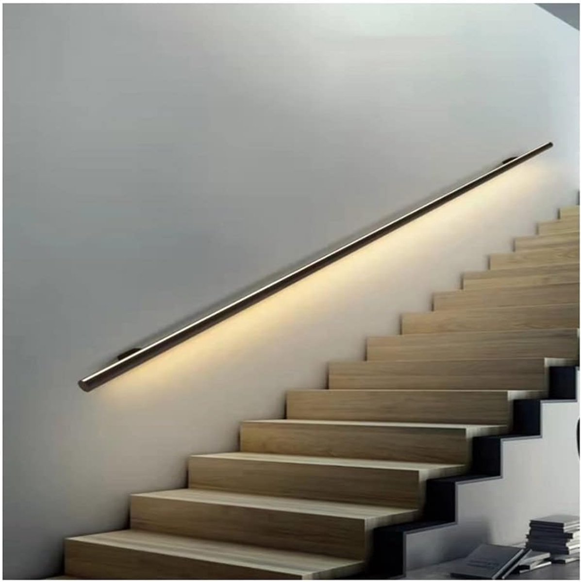 Verlichte Leuning - Led Trapleuning - Veiligheid Verhogend - Bewegingsmelder - 15 meter - Wit licht