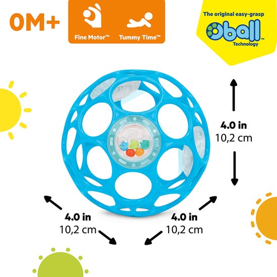 Oball Rammelaar - Balvorm - Blue van Oball — afbeelding 3
