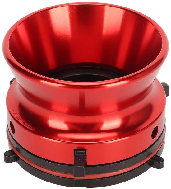 JHUBERS Naafadapters - Aluminiumlegering - Stabiliteit - Rood - Universele Laadapparaat - Geschikt voor Reel-to-Reel Taperecorders van Jhubers — afbeelding 5