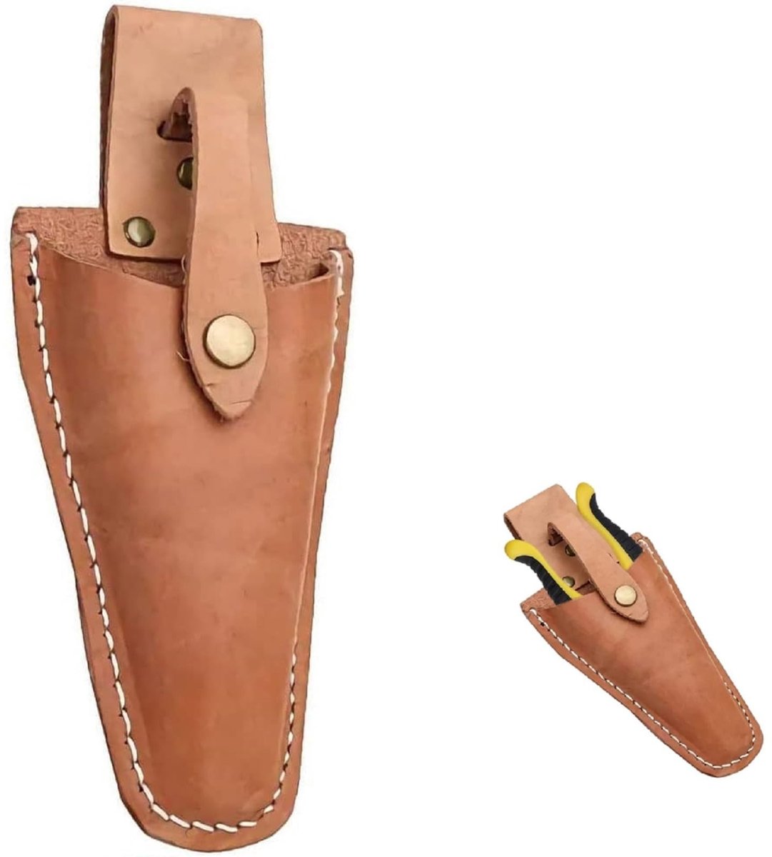 Dailygoods- Tuinschaar Holster Lederen - Tuinieren Case - Riemhouder - Beschermhoes - Tool Houder - Schede - Tuinholster