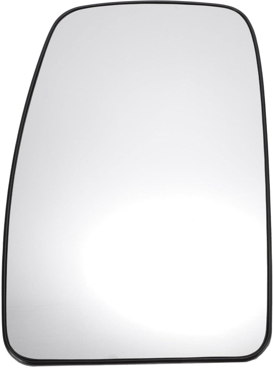 Dailygoods - Linkerzijde Deur Spiegeltje Glas Vervanging voor Nissan Interstar, Opel Movano, Renault Master