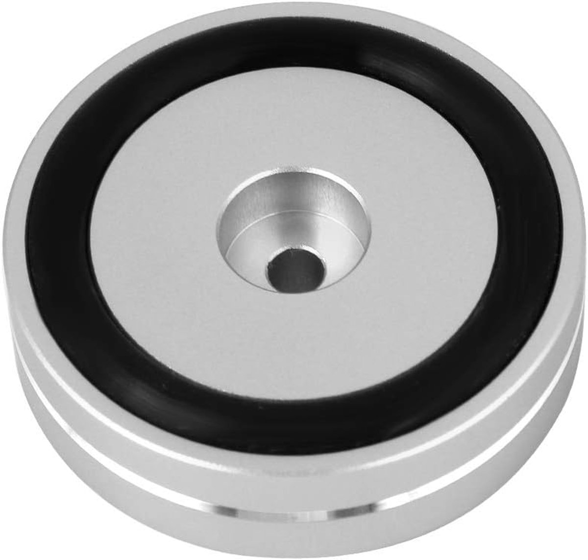Versterker Voet - Isolatie Demper - Audio Stabiliseren - Aluminiumlegering - 5 x 5 x 1.5 cm - Zilver