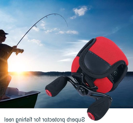 Beschermhoes voor Baitcasting Reel, Nylon en Neopreen, Anti-Collisie Opbergzak voor Visspullen, Ideaal voor Vissers en Baitcasting Reel Bescherming van Merkloos — afbeelding 5