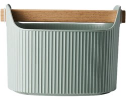 Koffiedikbak - Espresso emmer - Koffieresten verwijderen - Grote inhoud - 1300 ml - Groen