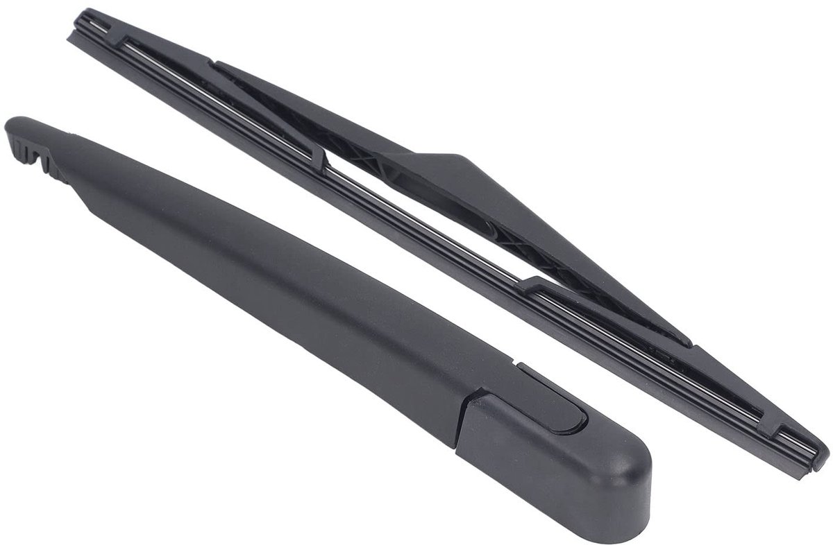 Dailygoods- Wisserblad Achter Verbeterde Rijveiligheid - Vervanging - ABS-materiaal - Eenvoudige Installatie - Compatibel met Opel Astra H/Corsa E - Onderdeelnummer LST OP04 - Achterruitenwisser