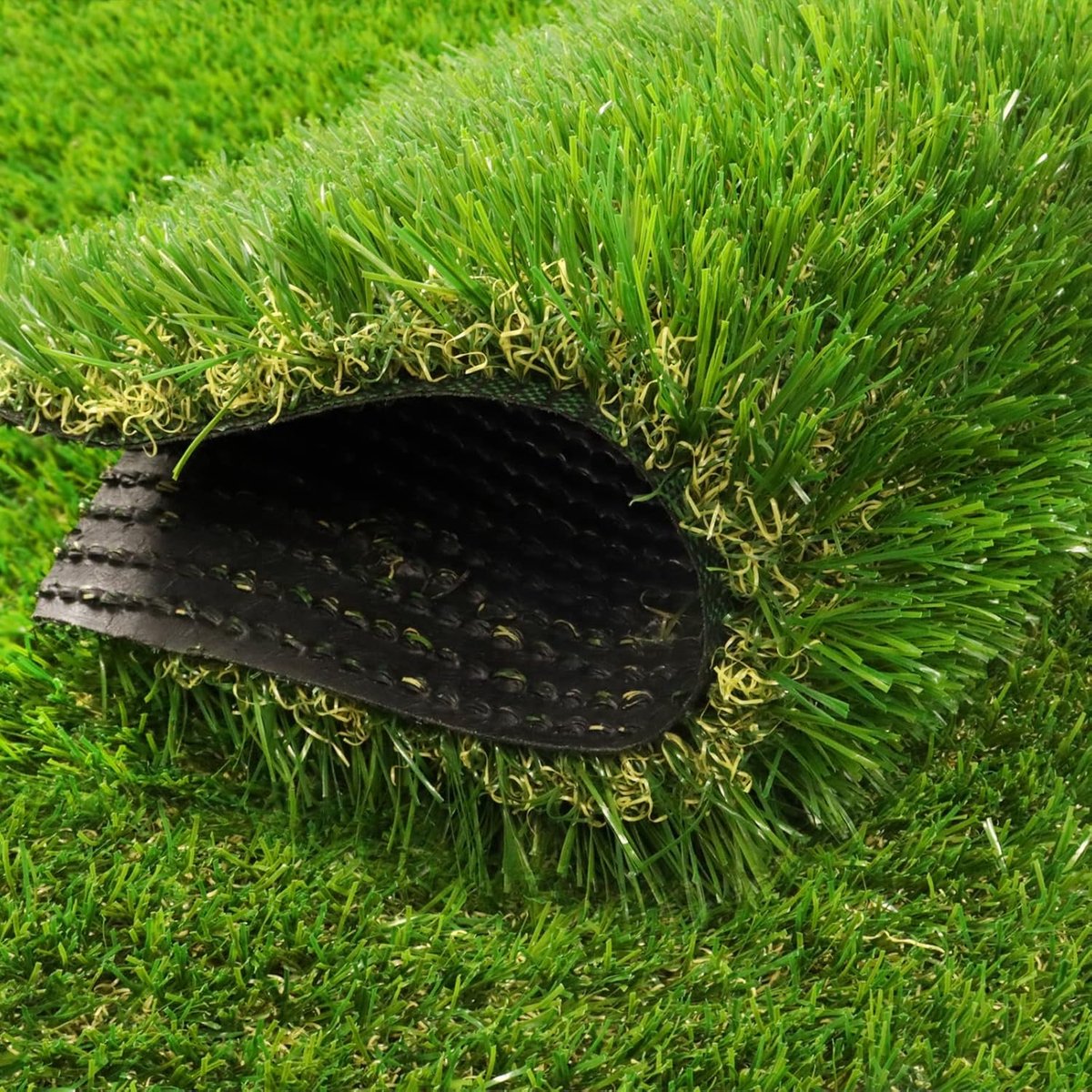 Kunstgras Tapijt - Nep Gras Mat - Balkon Decoratie - Hoge Dichtheid Gras - 35MM Poolhoogte - Groen