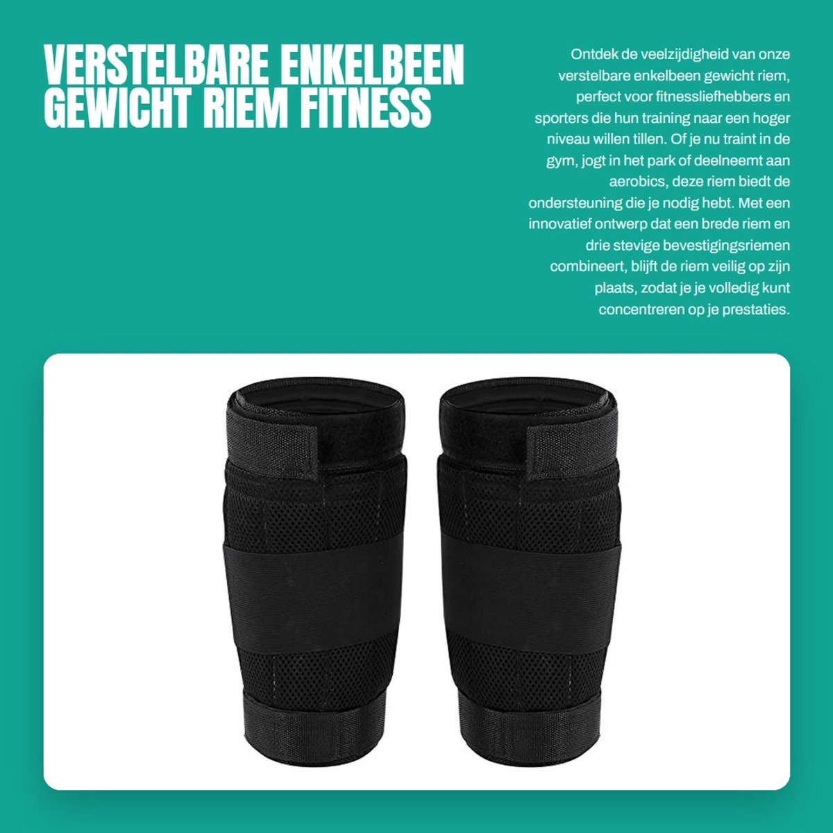 Dailygoods- Gewicht Riem Verstelbaar - Antislip - Ademend - Slijtvast - Training - Brede Riem Ontwerp - Gewichtsgordel