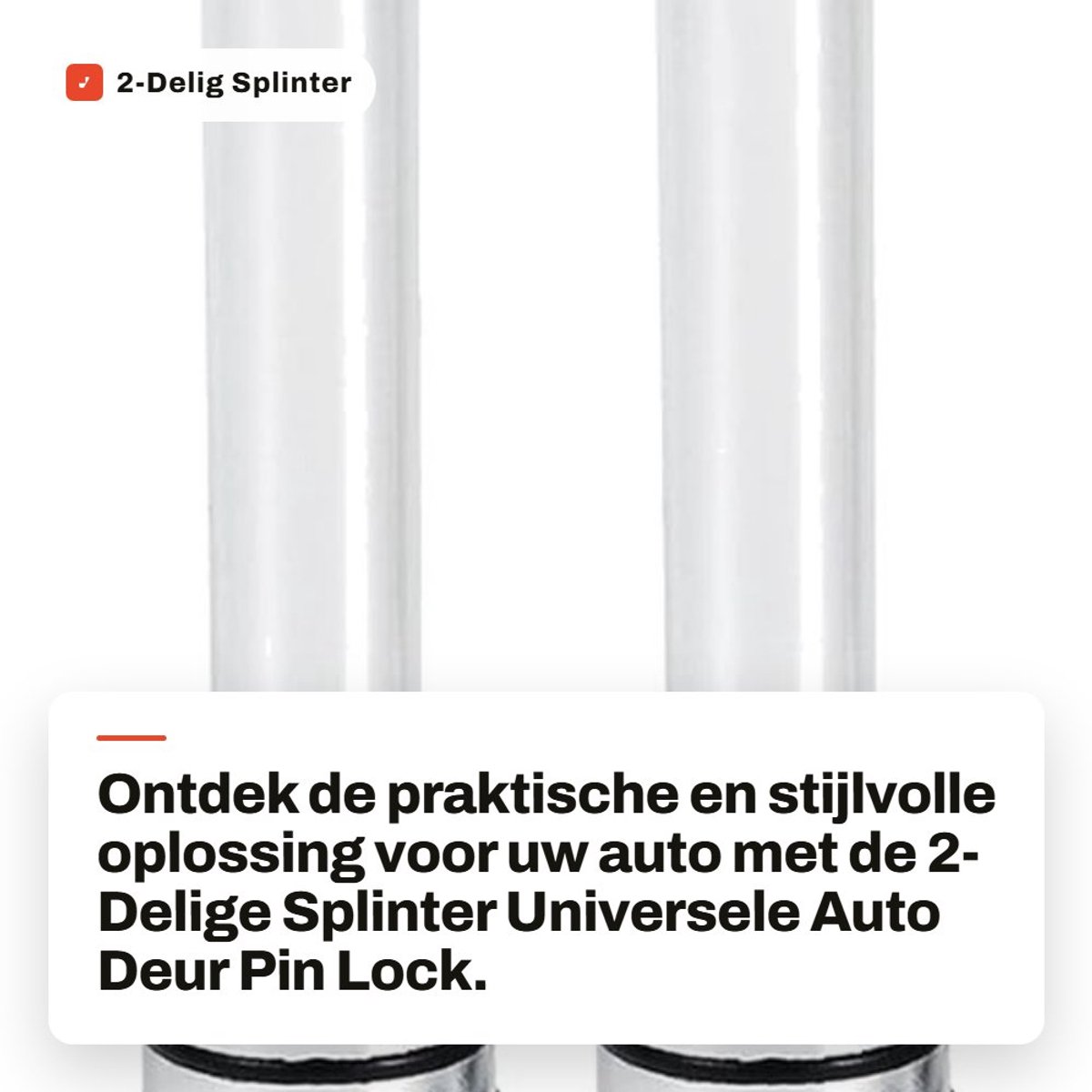 Dailygoods- Deurslot Aluminium - Deurslot Binnendeur - Deurslot Cover - Deurslot Knop - Lichtgewicht en Duurzaam - Eenvoudig Ontwerp - Deurslotknop