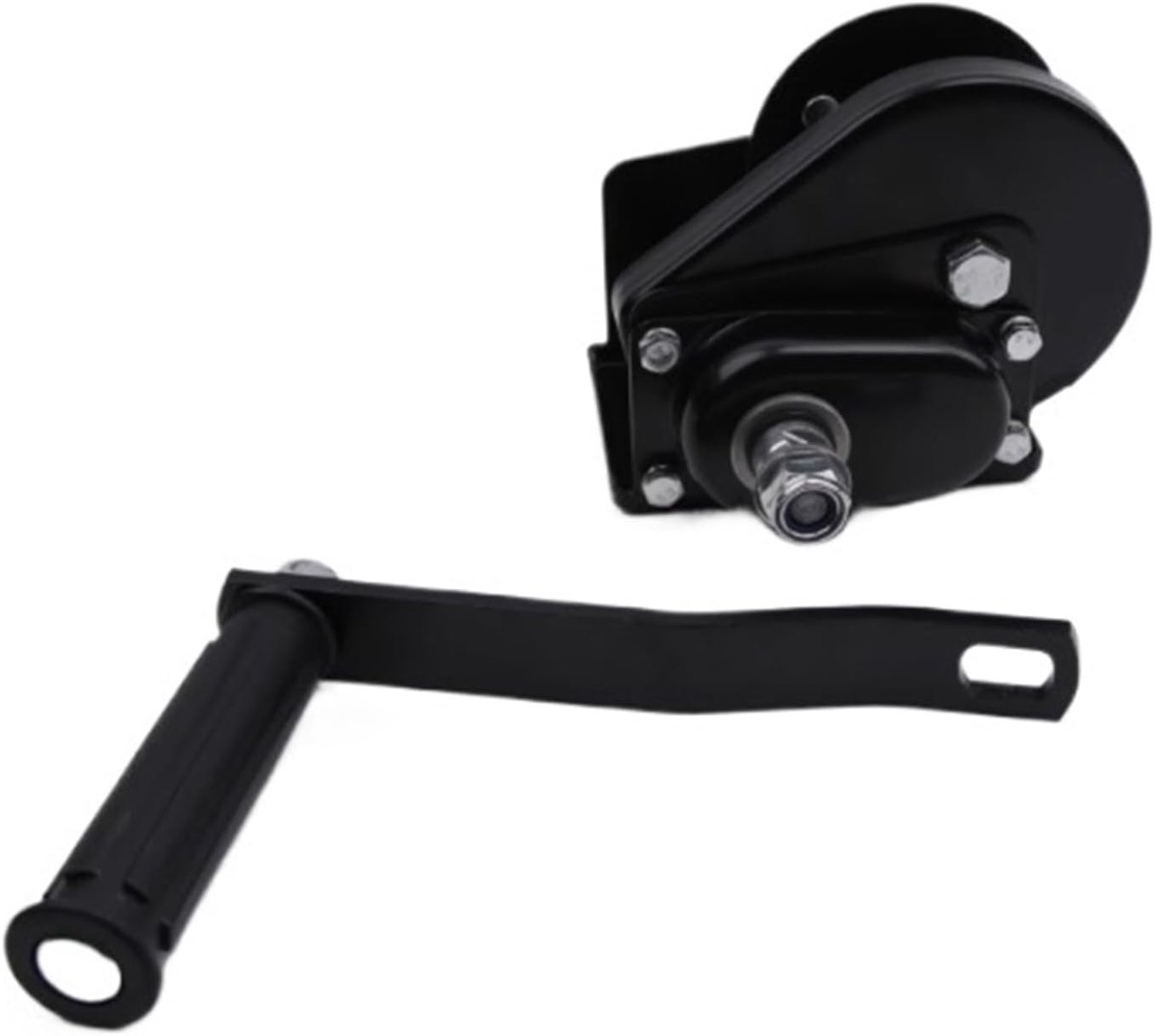 Handmatige Lier - Trek Lier - Zware Lasten Tillen - Bidirectioneel Zelfborgend - 363 kg Capaciteit - Zilverkleurig
