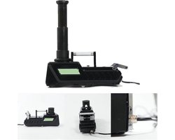 Elektrische Hydraulische Krik - Auto Krik Set - Banden Wisselen - Veiligheidszelfvergrendelend Ontwerp - Tot 15 Ton - Zwart