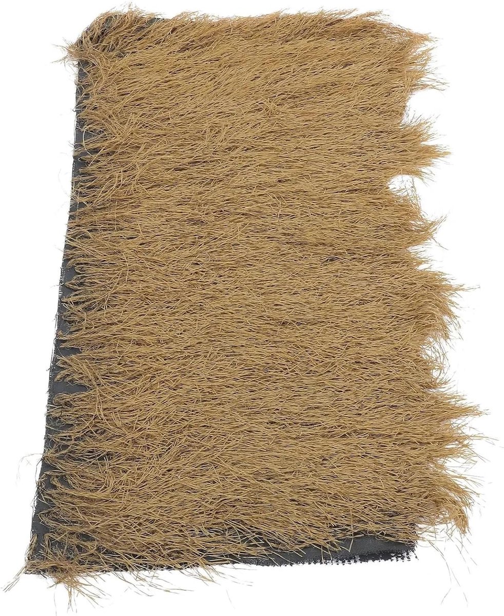 Kunststro dakbedekking - Decoratief stro - Tuindecoratie - Weerbestendig materiaal - 100x5