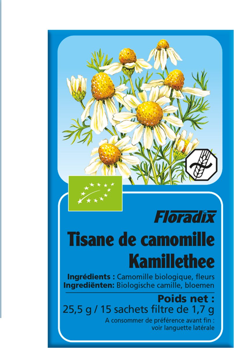 Salus Kamille thee - 100% Biologische Theezakjes Kamille - 15 zakjes